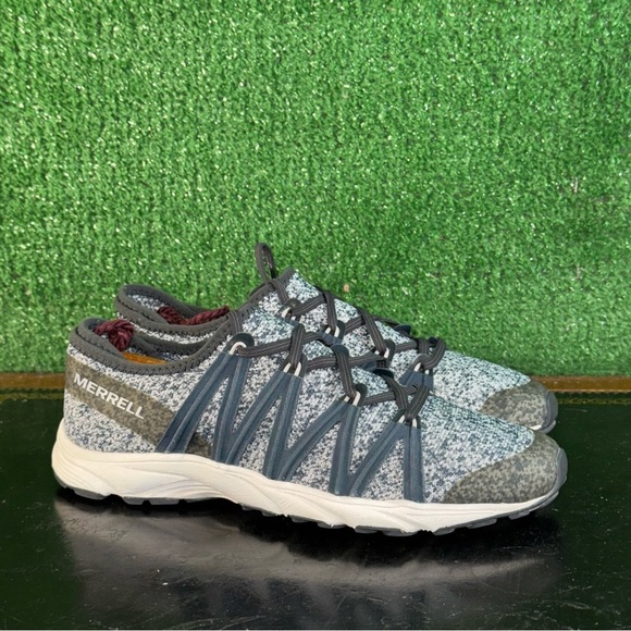 Merrell Riveter Knit Gray Sneakers J98870 Women’s Size 7 - Picture 1 of 6